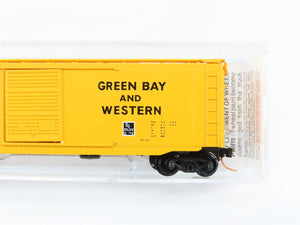 N Scale Micro-Trains MTL 31130 GBW Green Bay & Western 50' Box Car 3020 RTR