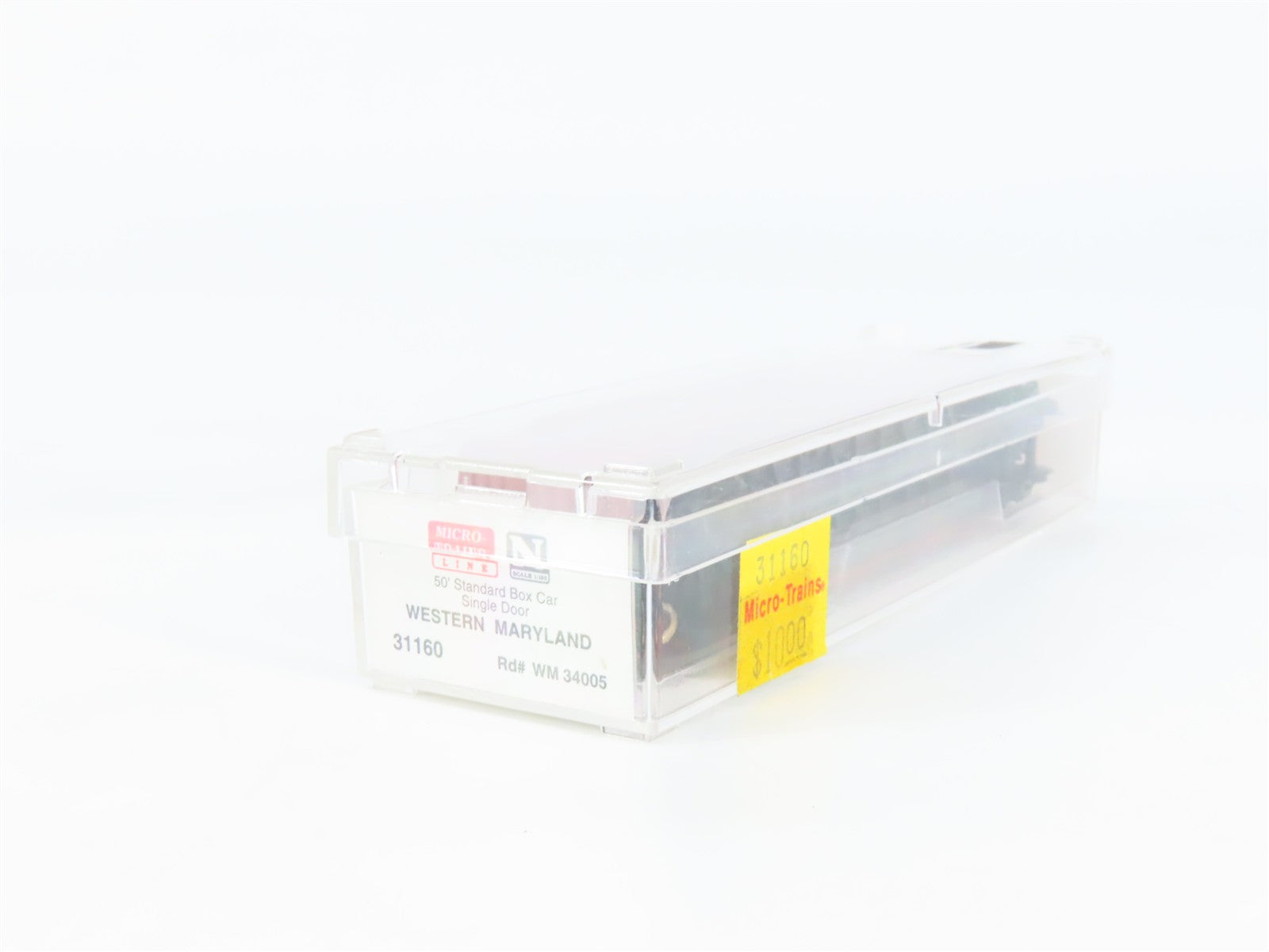 N Scale Micro-Trains MTL 31160 WM Western Maryland 50' Box Car 35006 RTR