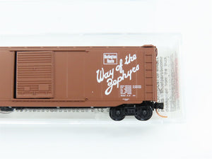 N Scale Micro-Trains MTL 31320 CB&Q Chicago, Burlington & Quincy 50' Box Car RTR