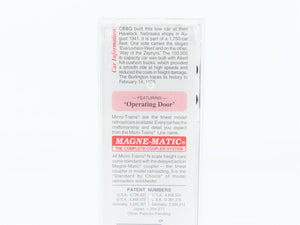N Scale Micro-Trains MTL 31320 CB&Q Chicago, Burlington & Quincy 50' Box Car RTR