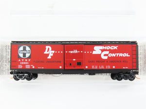 N Scale Micro-Trains MTL 31340 ATSF Santa Fe Shock Control 50' Box Car 10001 RTR
