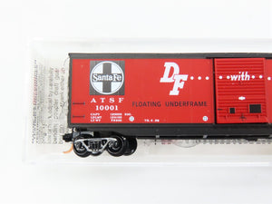 N Scale Micro-Trains MTL 31340 ATSF Santa Fe Shock Control 50' Box Car 10001 RTR