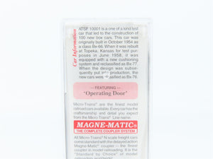 N Scale Micro-Trains MTL 31340 ATSF Santa Fe Shock Control 50' Box Car 10001 RTR