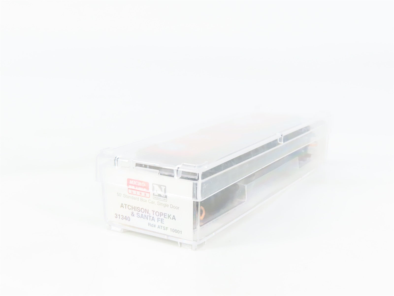N Scale Micro-Trains MTL 31340 ATSF Santa Fe Shock Control 50' Box Car 10001 RTR