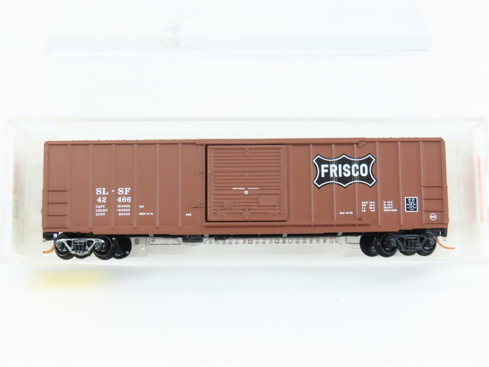 N Scale Micro-Trains MTL 32060 SL-SF Frisco 50' Box Car 42 466 RTR