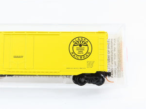 N Scale Micro-Trains MTL 32100 ARR Alaska Railroad 50' Plug Door Box Car RTR