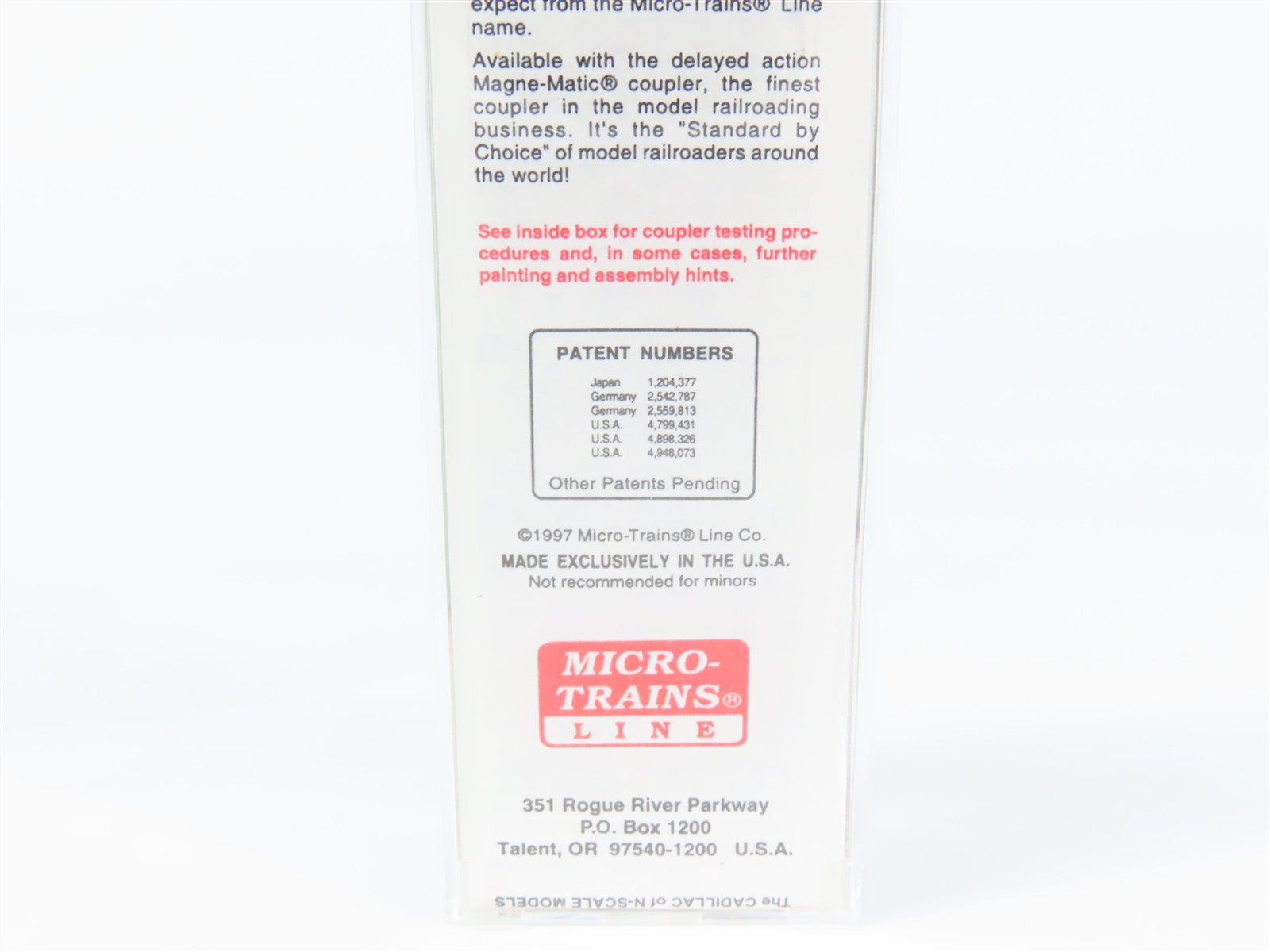 N Scale Micro-Trains MTL 32170 CP Canadian Pacific 50' Box Car 81158 RTR