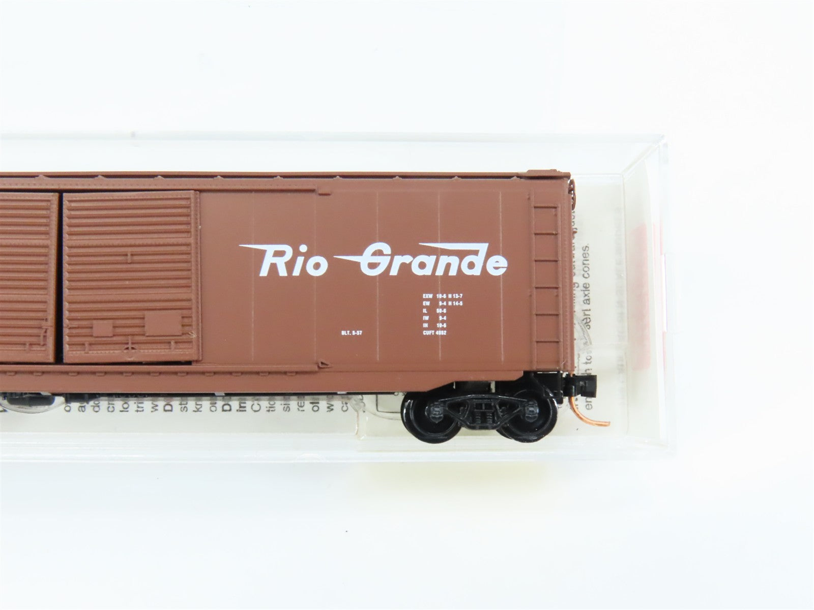 N Scale Micro-Trains MTL 32220 D&RGW Denver & Rio Grande Western 50' Box Car RTR