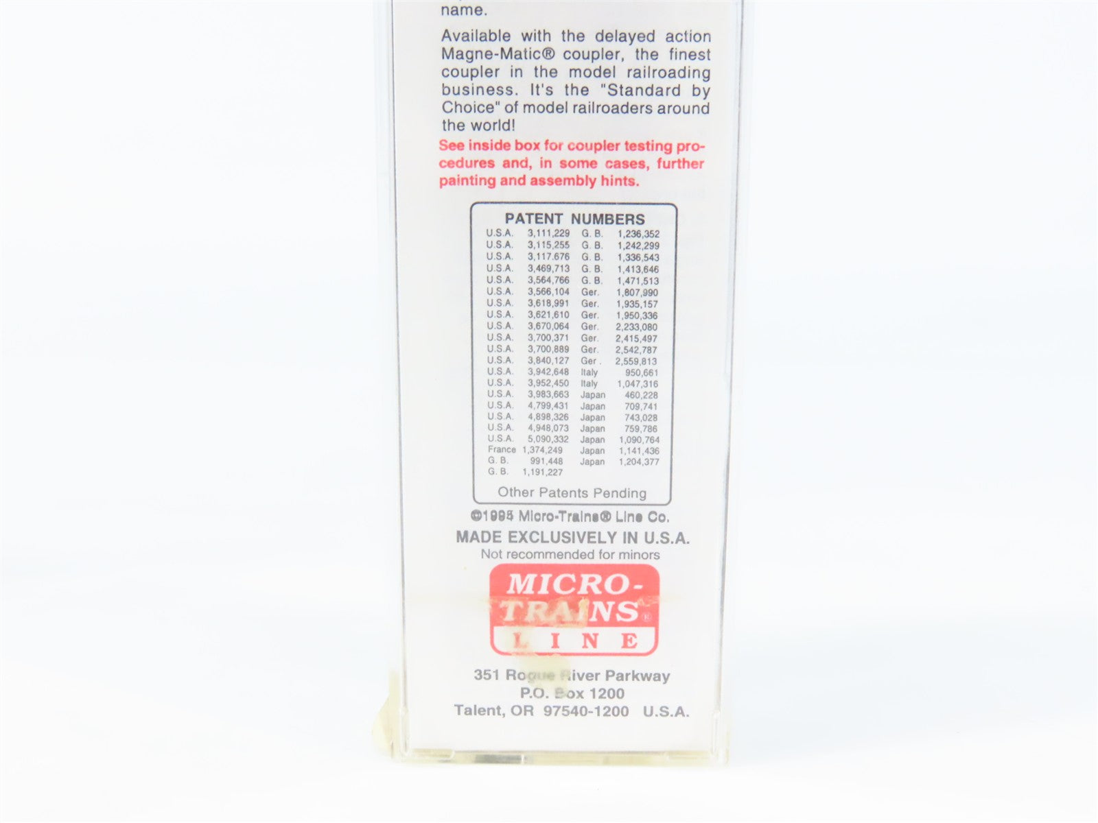 N Scale Micro-Trains MTL 32330 BM Boston & Maine 50' Box Car 1919 RTR