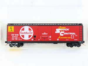 N Scale Micro-Trains MTL 32350 SFRB Santa Fe 50' Box Car 6572 RTR