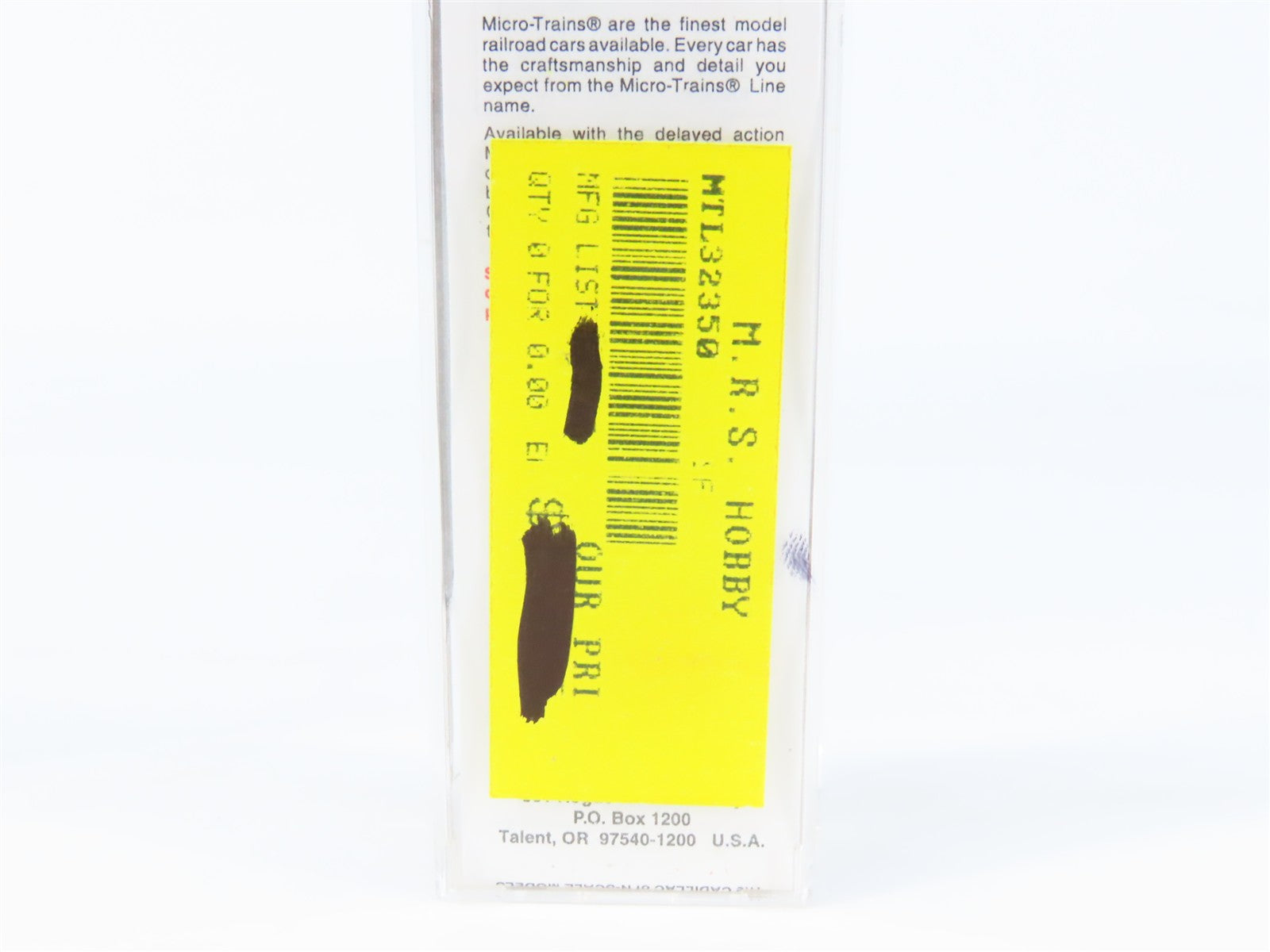 N Scale Micro-Trains MTL 32350 SFRB Santa Fe 50' Box Car 6572 RTR