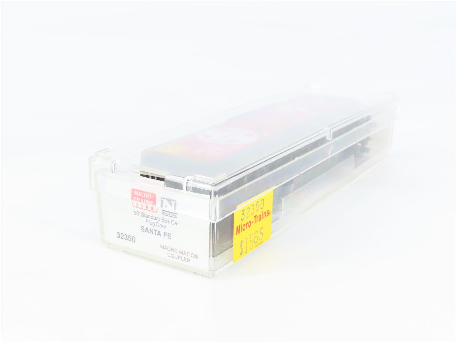 N Scale Micro-Trains MTL 32350 SFRB Santa Fe 50' Box Car 6572 RTR