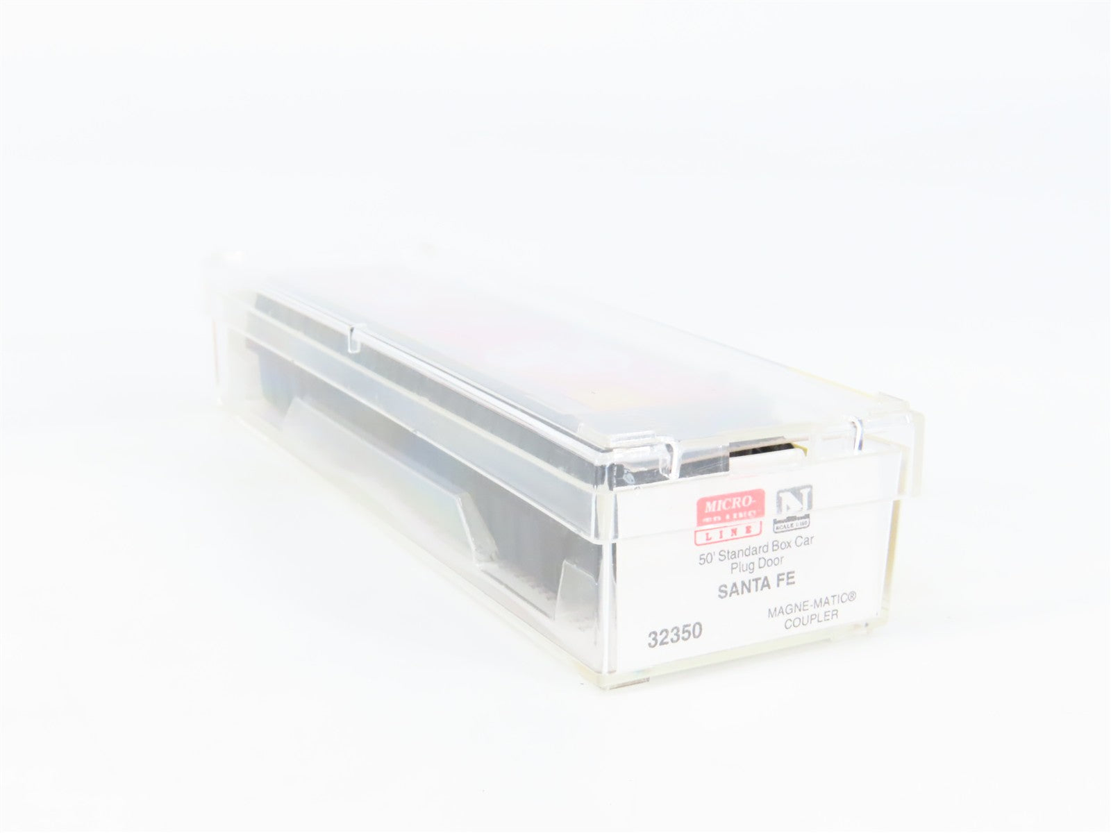 N Scale Micro-Trains MTL 32350 SFRB Santa Fe 50' Box Car 6572 RTR