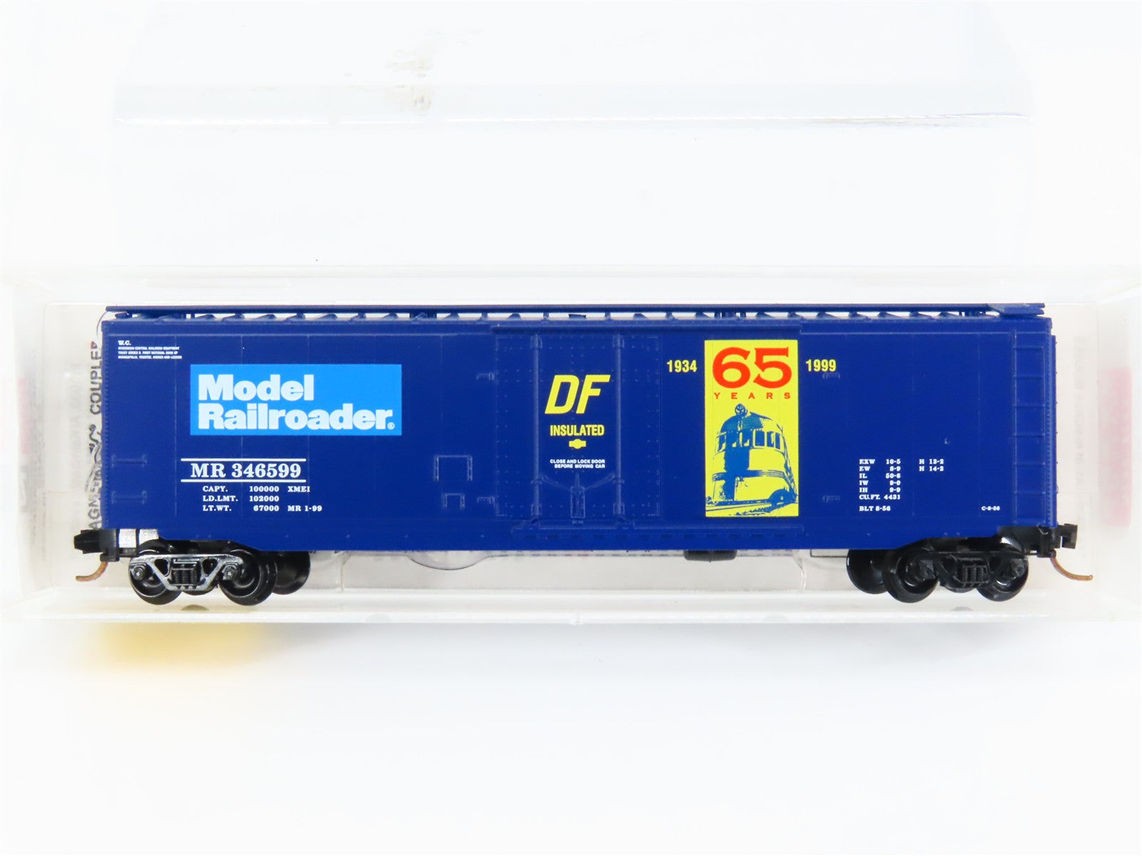 N Scale Micro-Trains MTL 32360 MR Model Railroader 50' Box Car 346599 RTR