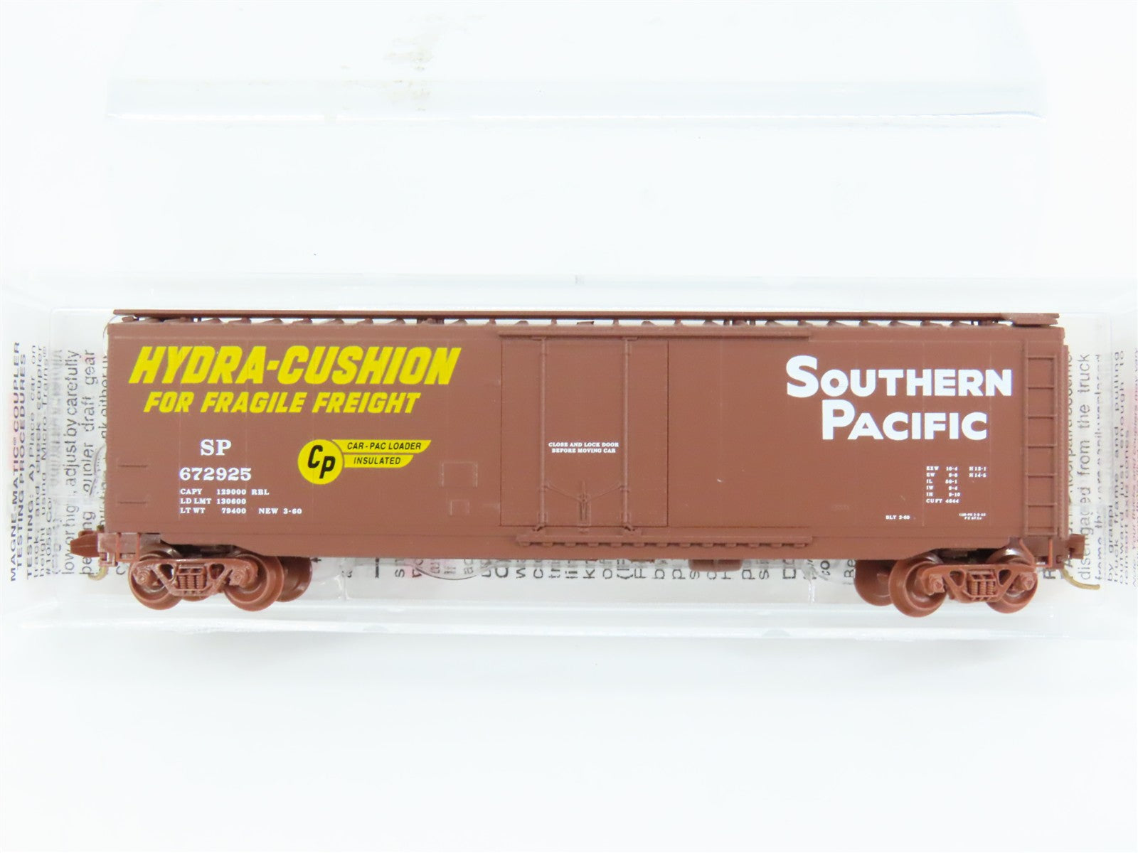 N Scale Micro-Trains MTL 32380 SP Southern Pacific 50' Plug Door Box Car RTR