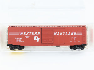N Scale Micro-Trains MTL 33070 Western Maryland 50' Box Car 34005 RTR