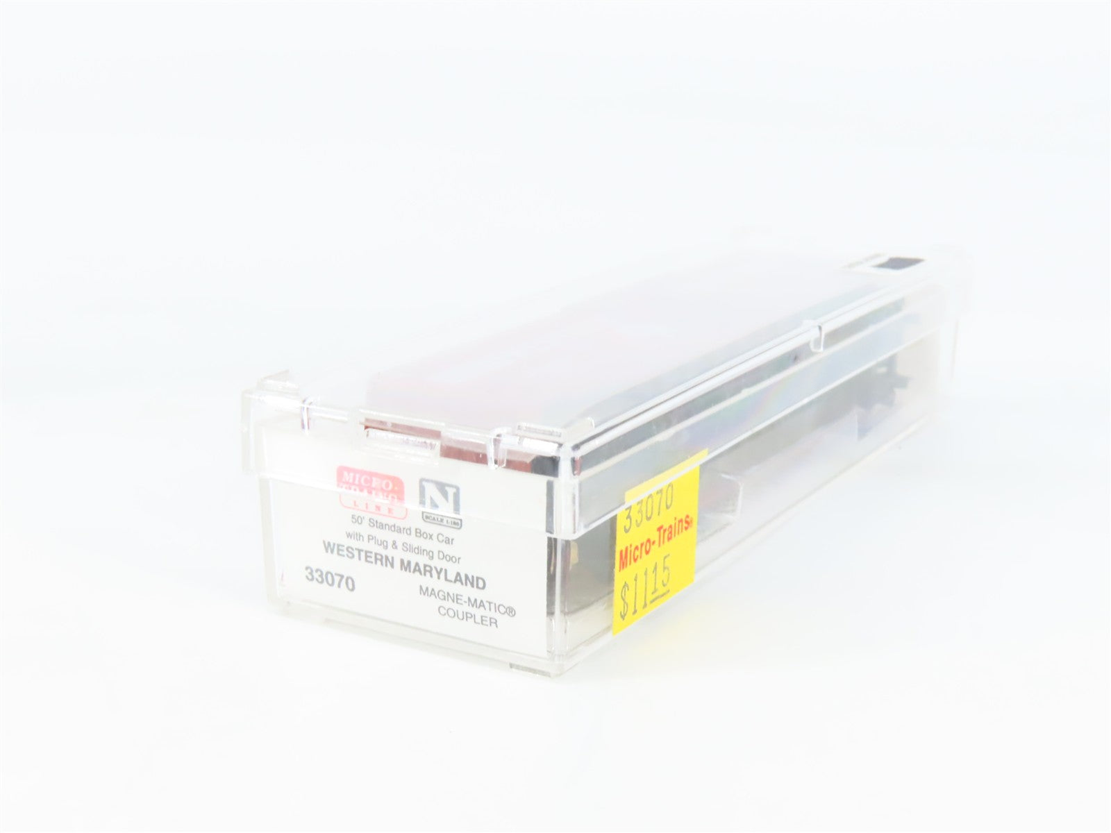 N Scale Micro-Trains MTL 33070 Western Maryland 50' Box Car 34005 RTR