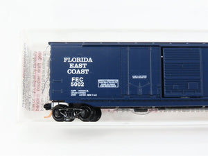 N Scale Micro-Trains MTL 33080 FEC Florida East Coast 50' Box Car 5002 RTR