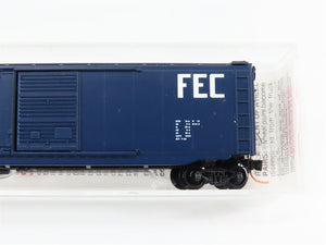 N Scale Micro-Trains MTL 33080 FEC Florida East Coast 50' Box Car 5002 RTR