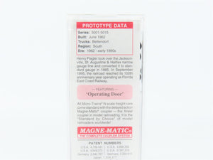 N Scale Micro-Trains MTL 33080 FEC Florida East Coast 50' Box Car 5002 RTR