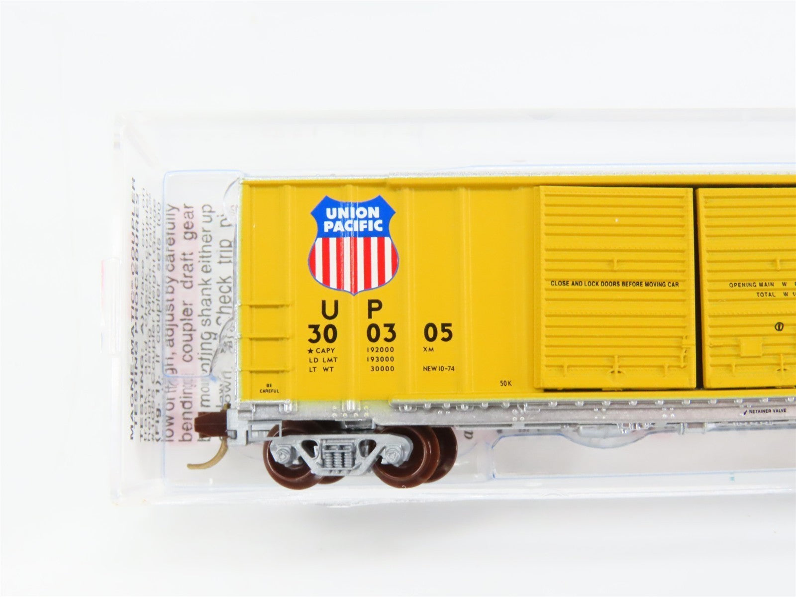 N Scale Micro-Trains MTL 33150 UP Union Pacific 50' Box Car 300305 RTR