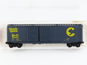 N Scale Micro-Trains MTL 34010 B&O Chessie System 50' Box Car 288041 RTR