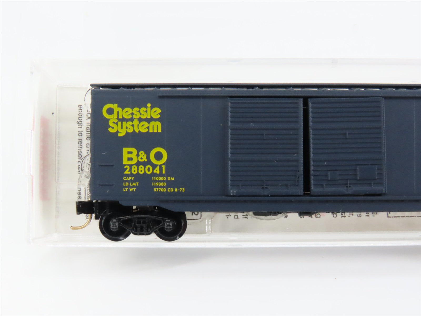 N Scale Micro-Trains MTL 34010 B&O Chessie System 50' Box Car 288041 RTR