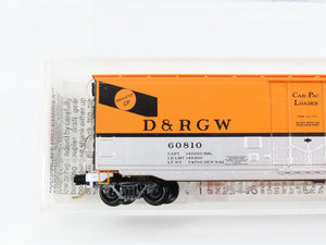 N Scale Micro-Trains MTL 34060 Denver & Rio Grande Western 50' Box Car RTR