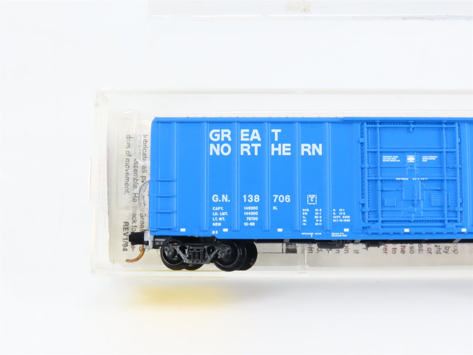 N Scale Micro-Trains MTL 33120 GN Great Northern 50' Box Car 138706 RTR