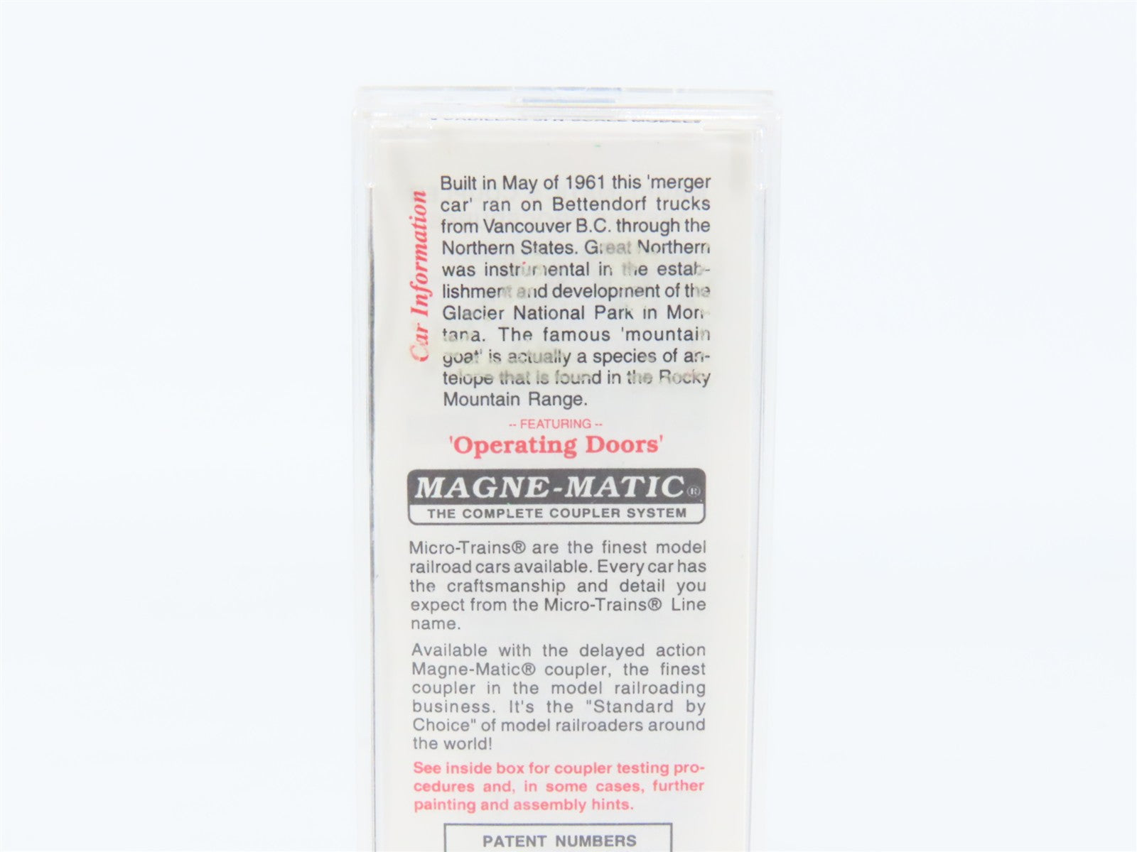 N Scale Micro-Trains MTL 33120 GN Great Northern 50' Box Car 138706 RTR