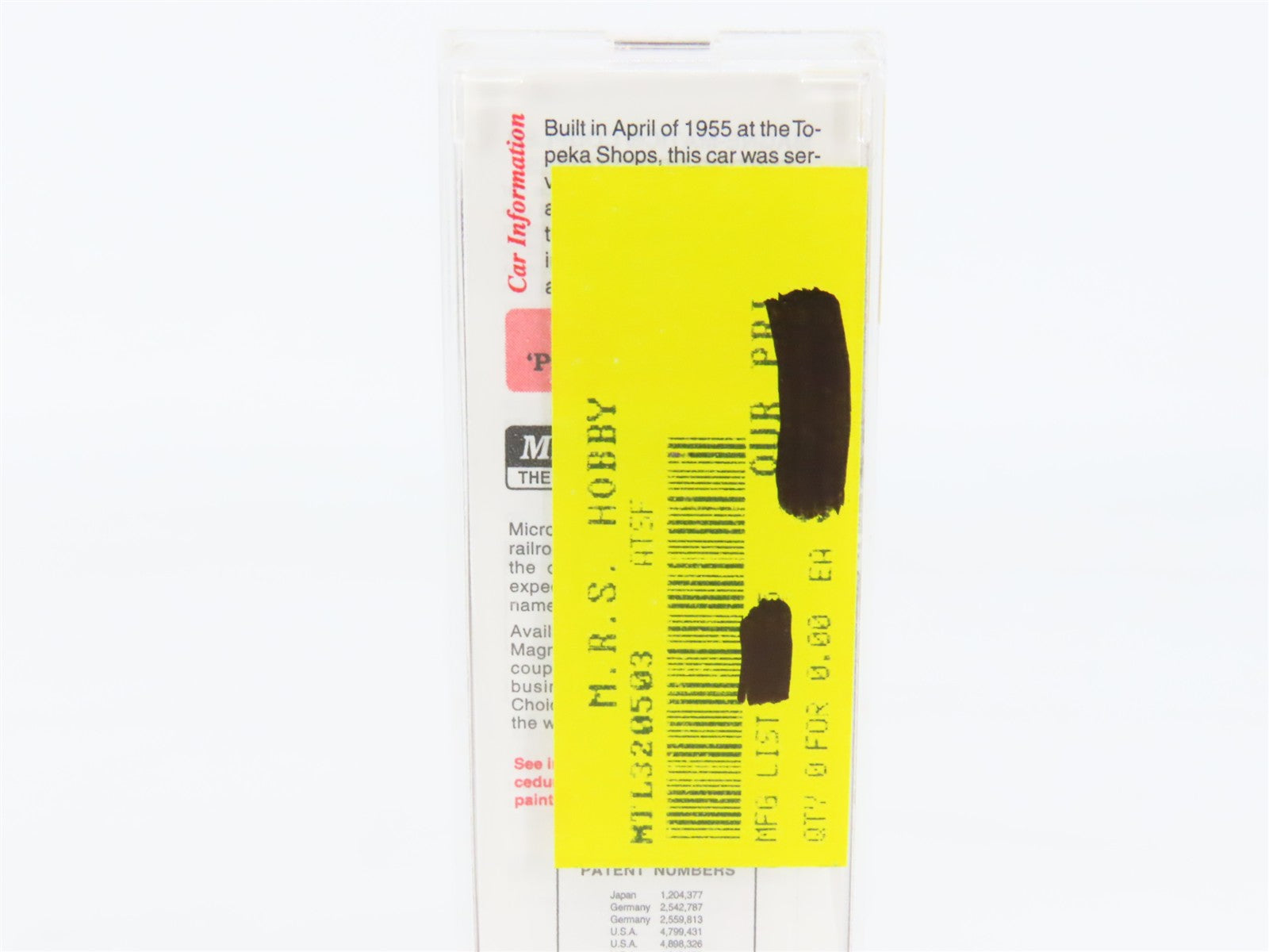 N Scale Micro-Trains MTL 32050/3 SFRB Santa Fe 50' Plug Door Box Car 6172 RTR