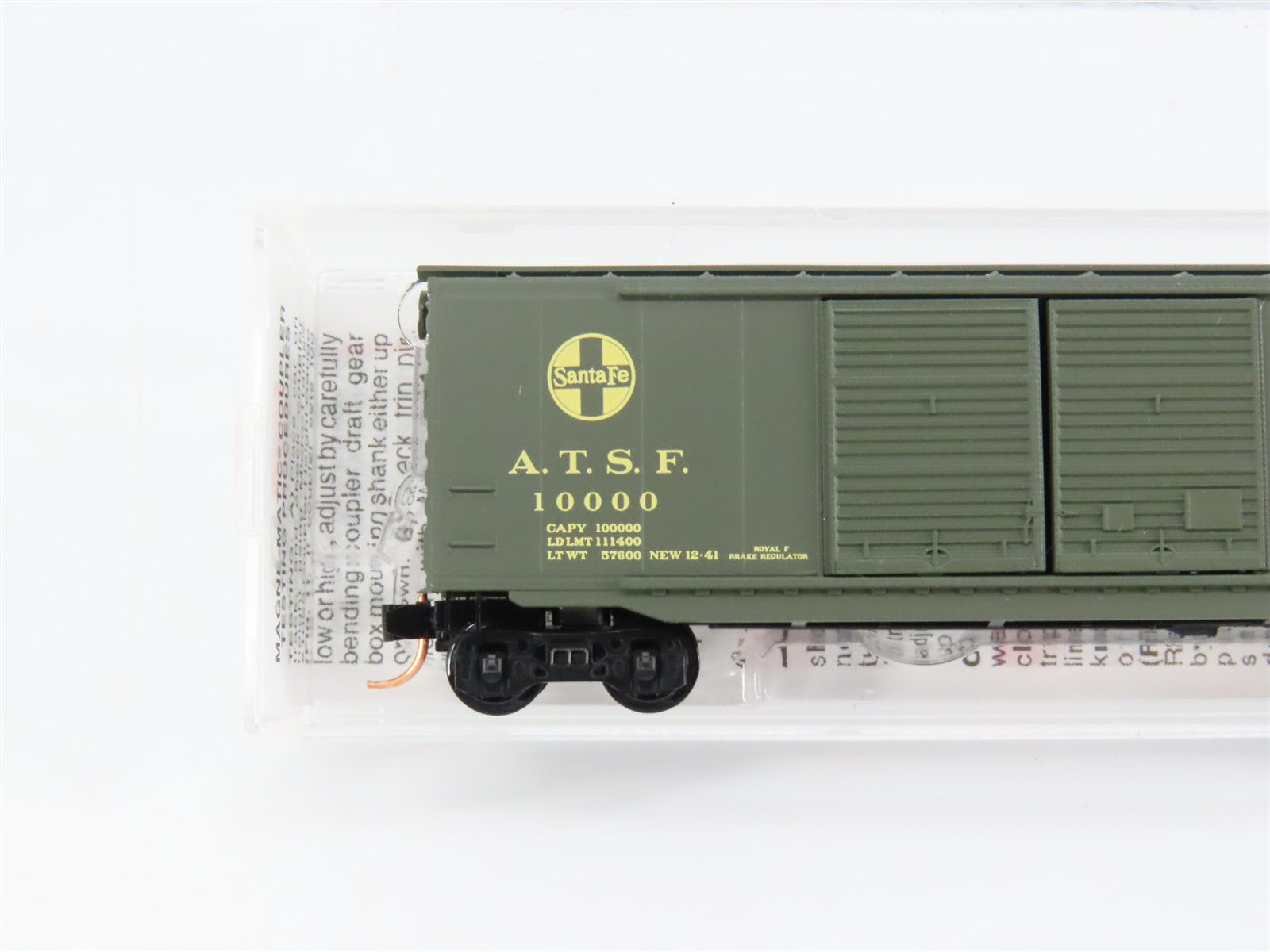 N Scale Micro-Trains MTL 34260 Atchison, Topeka & Santa Fe 50' Box Car RTR