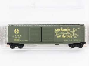 N Scale Micro-Trains MTL 34280 ATSF Santa Fe El Capitan 50' Box Car 10089 RTR