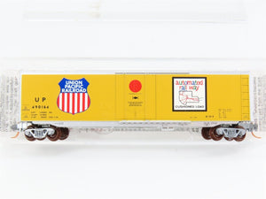 N Scale Micro-Trains MTL UP Union Pacific 50' Plug Door Box Car #490164