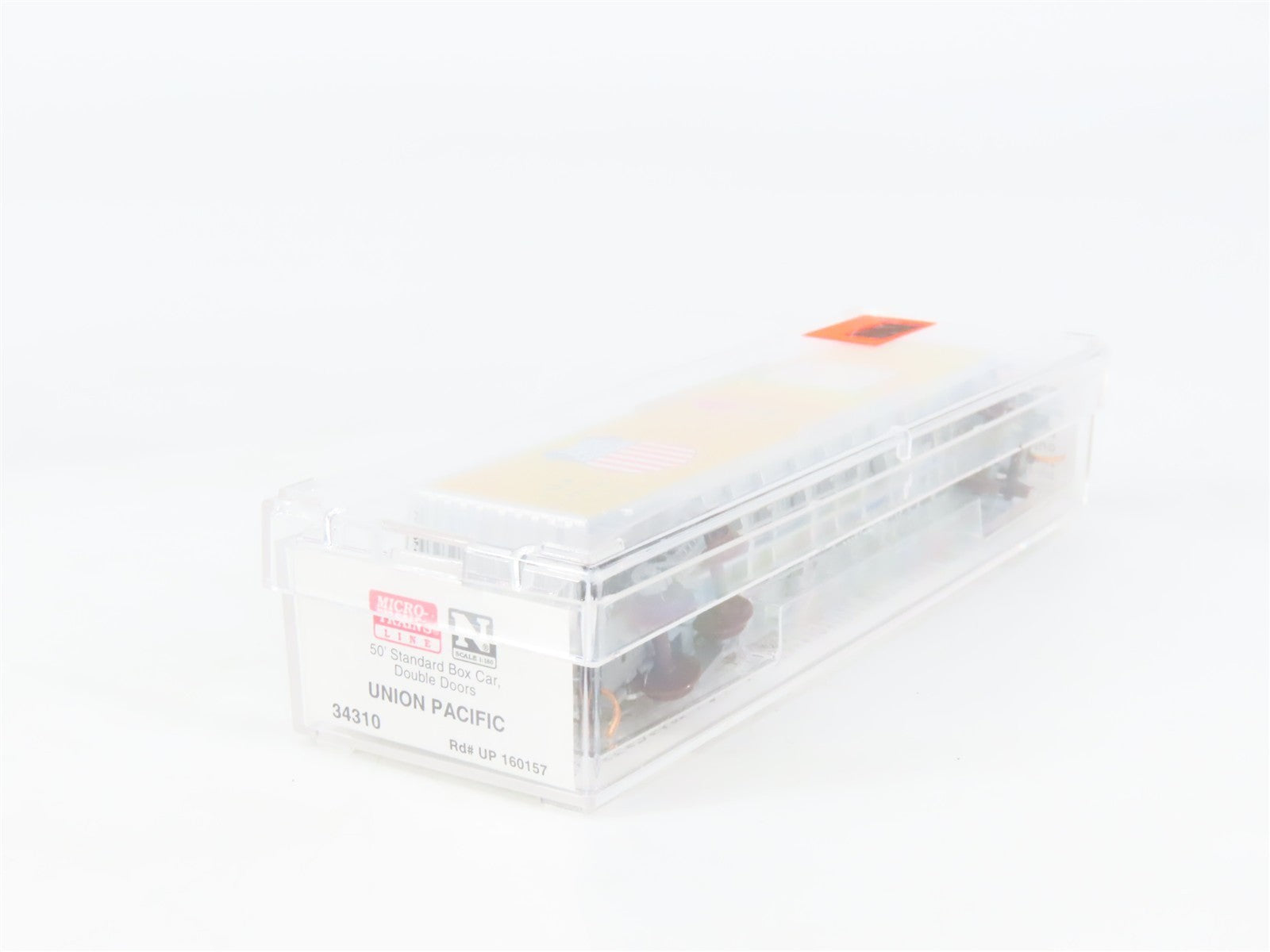 N Scale Micro-Trains MTL UP Union Pacific 50' Plug Door Box Car #490164