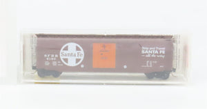 N Scale Micro-Trains MTL 32050/2 SFRB Santa Fe 50' Box Car 6160 RTR