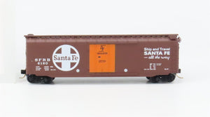 N Scale Micro-Trains MTL 32050/2 SFRB Santa Fe 50' Box Car 6160 RTR