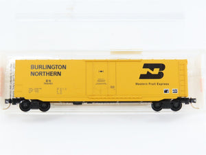 N Scale Micro-Trains MTL 38160 BN Burlington Northern 50' Plug Door Box Car RTR