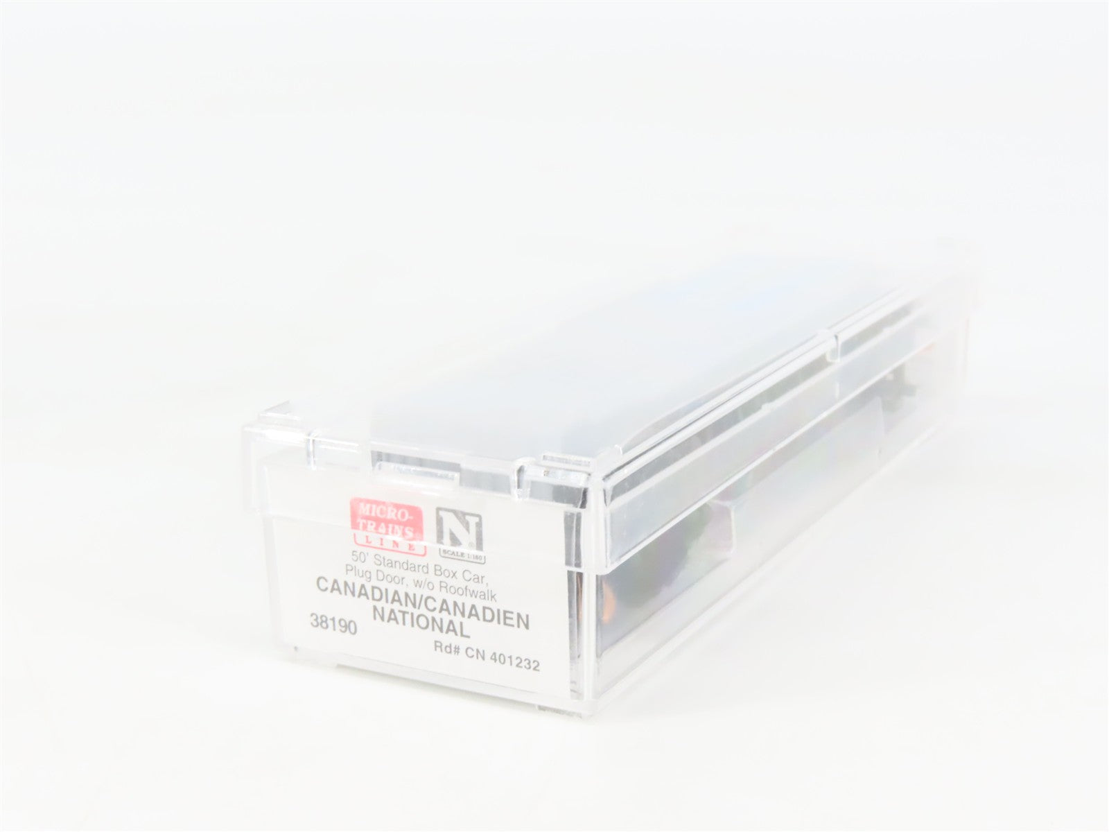 N Scale Micro-Trains MTL 38190 CN Canadian National 50' Box Car 289004 RTR