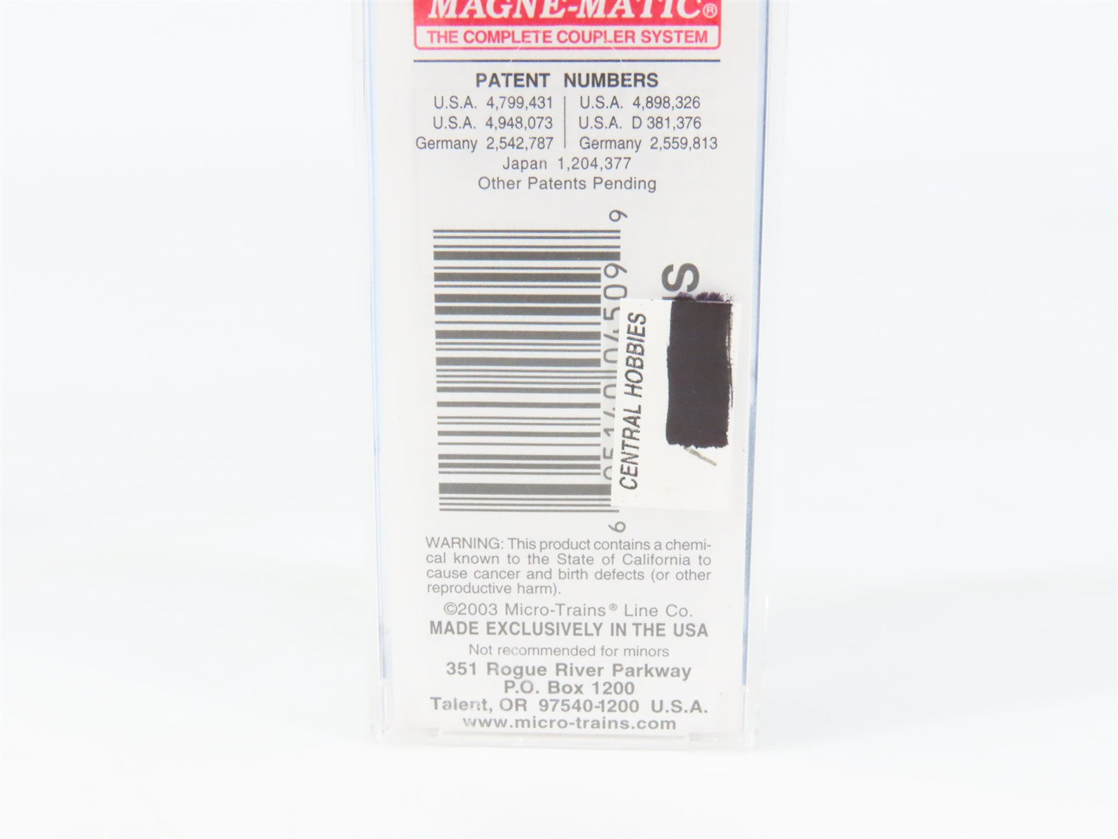 N Scale Micro-Trains MTL 38210 LV Lehigh Valley 50' Plug Door Box Car 7051 RTR