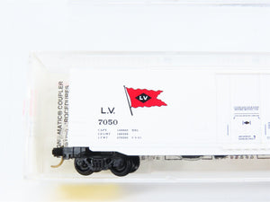 N Scale Micro-Trains MTL 38210 L.V. Lehigh Valley 50' Box Car 7050 RTR