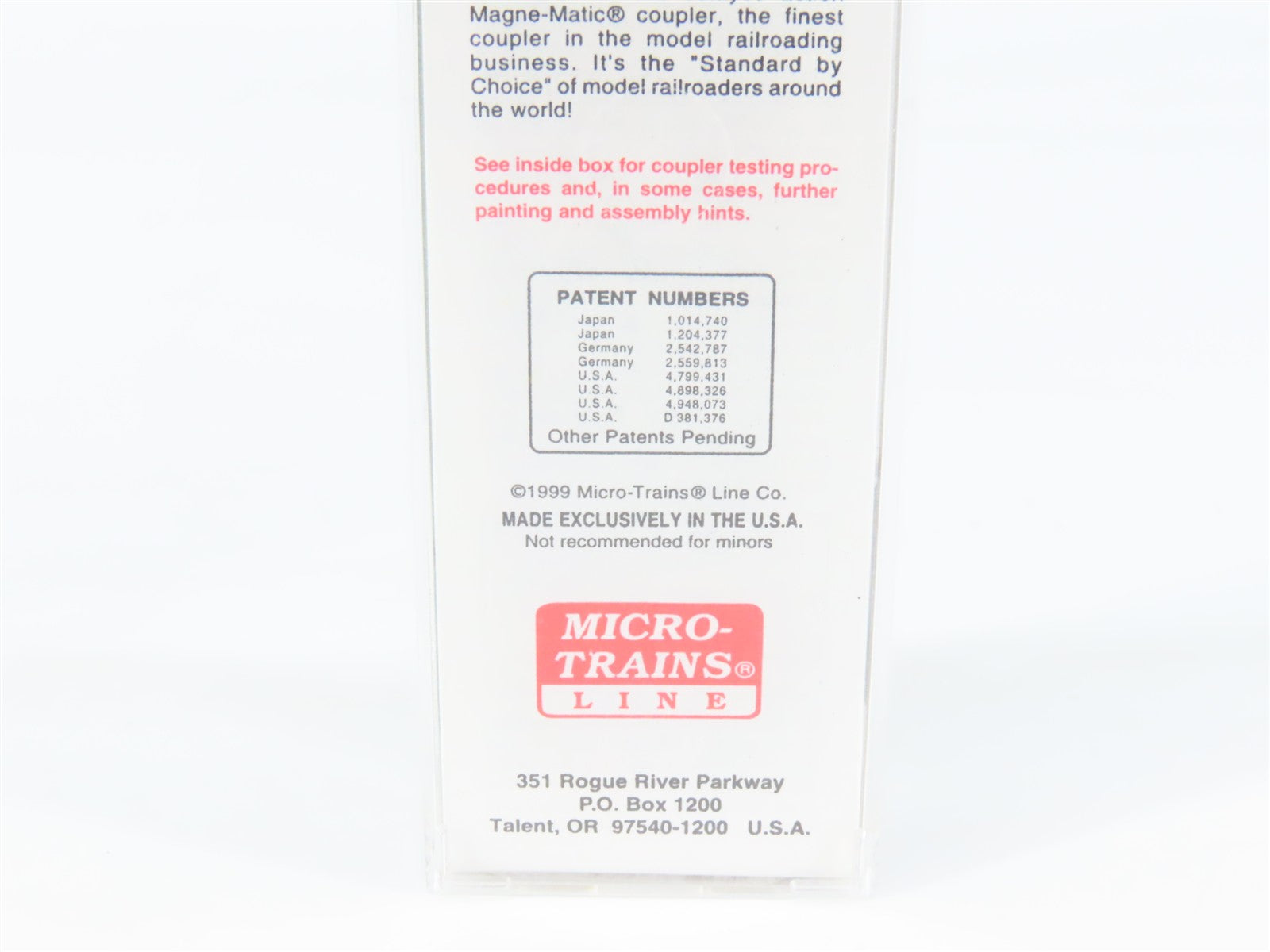 N Scale Micro-Trains MTL 38260 Evergreen Freight Car Corporation 50' Box Car RTR