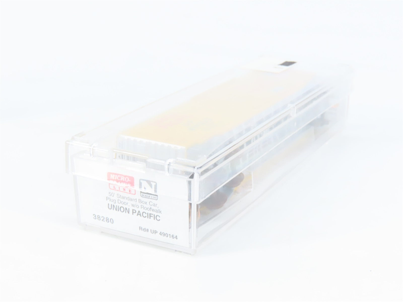 N Scale Micro-Trains MTL UP Union Pacific 50' Plug Door Box Car #499223