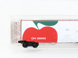 N Scale Micro-Trains MTL 38340 CN Canadian National 50' Box Car 283032 RTR
