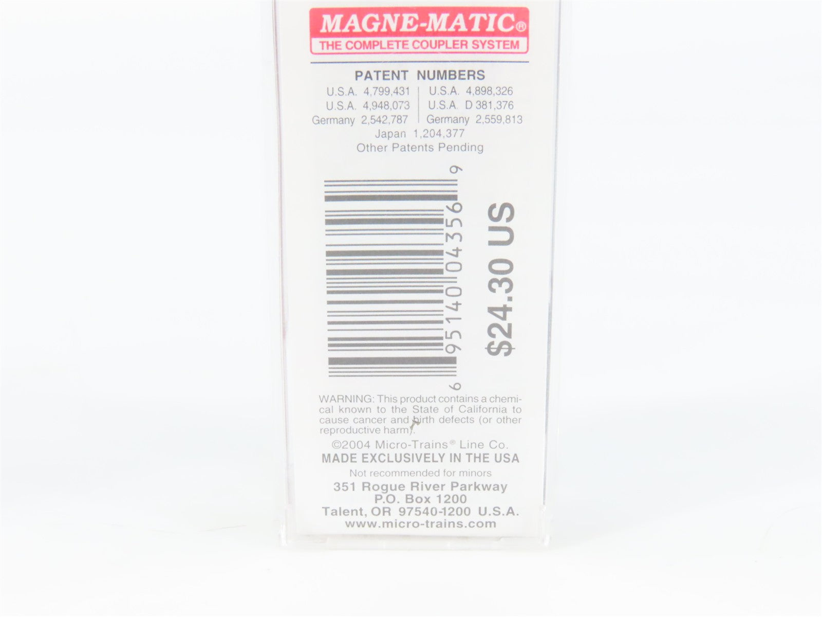 N Scale Micro-Trains MTL 38340 CN Canadian National 50' Box Car 283032 RTR