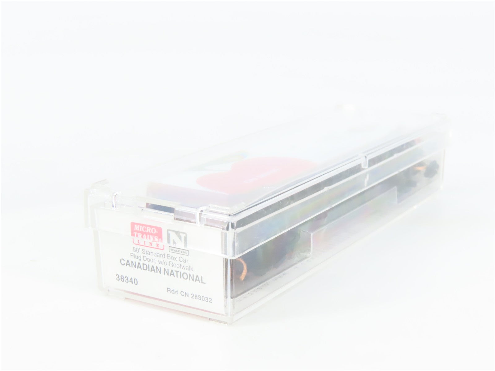 N Scale Micro-Trains MTL 38340 CN Canadian National 50' Box Car 283032 RTR
