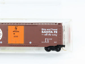 N Scale Micro-Trains MTL 32050/1 SFRB Santa Fe 50' Plug Door Box Car 6153 RTR