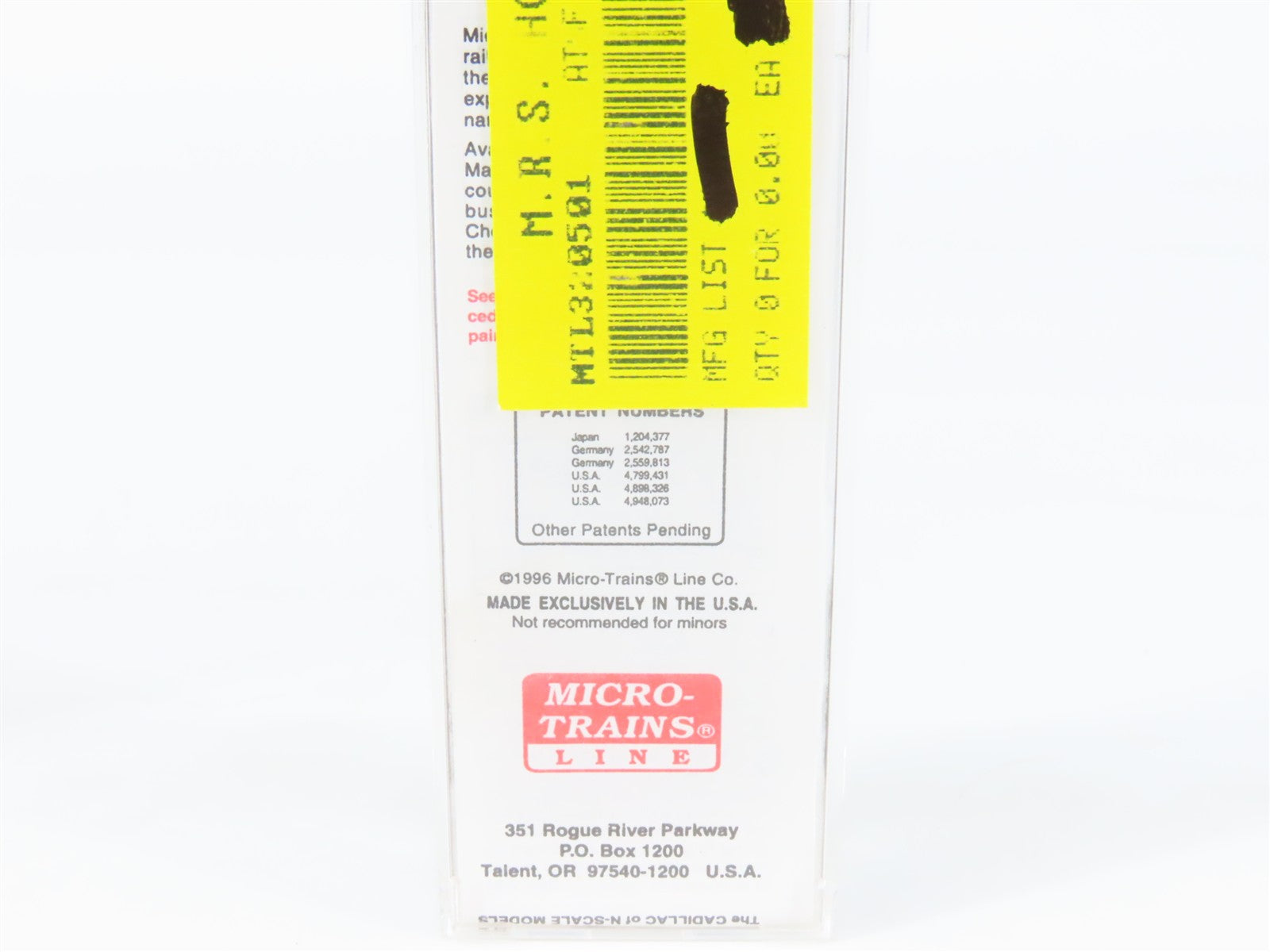 N Scale Micro-Trains MTL 32050/1 SFRB Santa Fe 50' Plug Door Box Car 6153 RTR