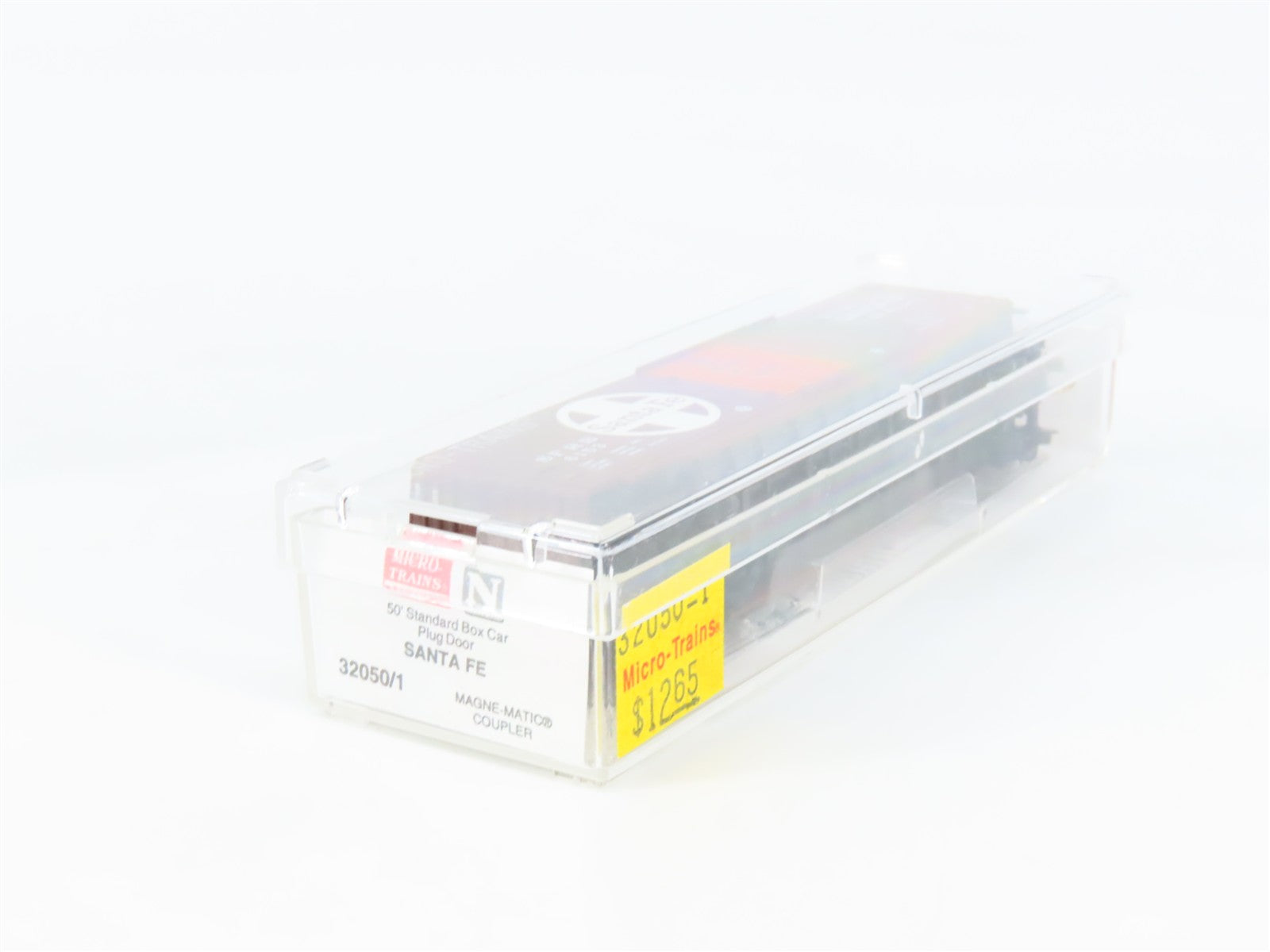 N Scale Micro-Trains MTL 32050/1 SFRB Santa Fe 50' Plug Door Box Car 6153 RTR