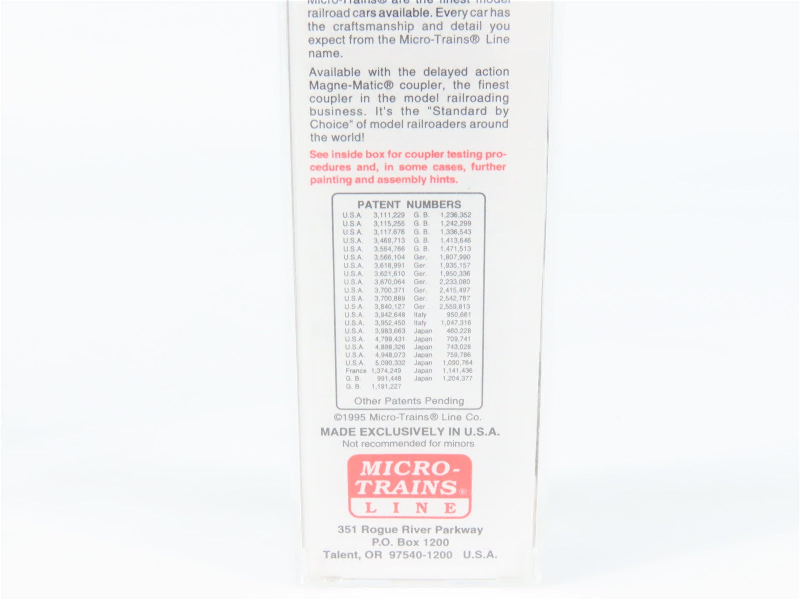 N Scale Micro-Trains MTL 70050 NPM Northern Pacific 51' Reefer 720 RTR